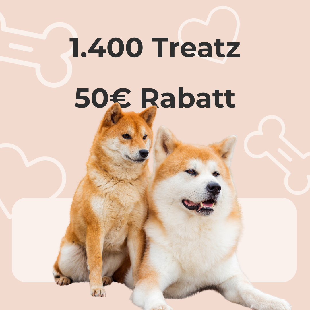 1400 Treatz ergeben 50€ Rabatt