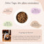 Diagramm zur Hundefutterumstellung in 10 Tagen mit FAVLY Petfood Pute mit Karotte, Birne & Leinsamen.