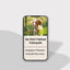 Ein Smartphone mit dem Display „FAVLY Petfood Futterguide – E-Book“ mit einem Bild eines Welpen und einem deutschen Text mit Tierfuttertipps für die Ernährung von Vierbeinern.