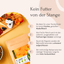 Bild der FAVLY Petfood-Verpackung für ihr Trockenfutter Wild mit Pastinake, Preiselbeeren & Kokos, mit klaren Zubereitungsschritten mit der Beschriftung 1 bis 4 auf beige-weißem Hintergrund. Die getreidefreie Rezeptur ist ideal für ernährungsbewusste Hunde, die Premium-Trockenfutteroptionen suchen.